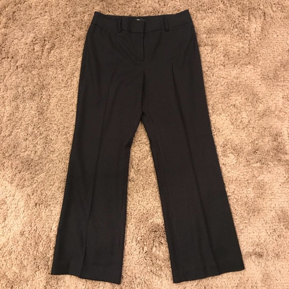 black pinstripe pants womens